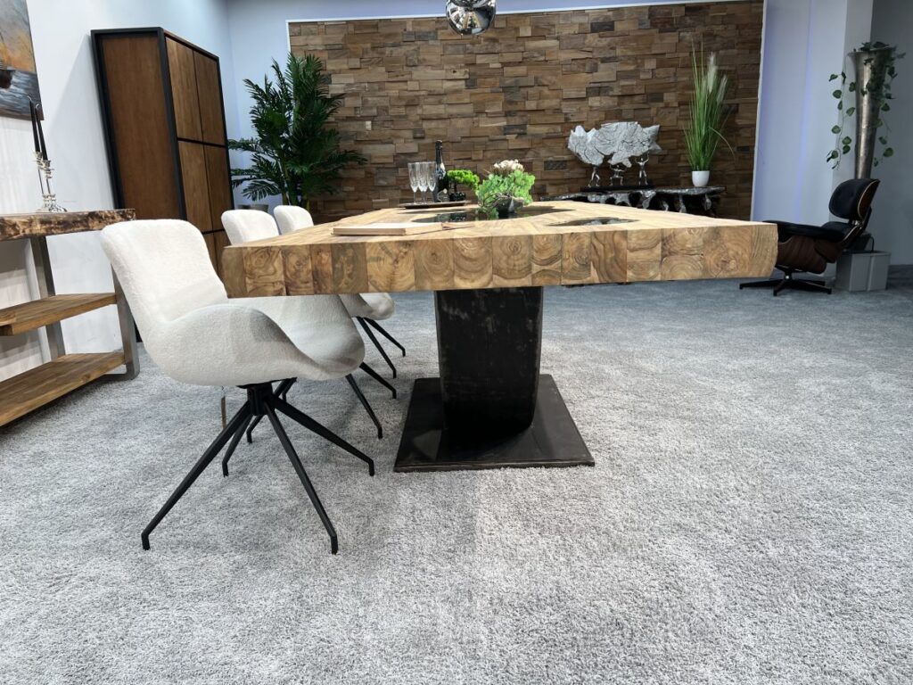 Esstische aus Massivholz Massivholztisch Design Unikat Deep Island