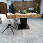 Massivholztisch Design Unikat Deep Island