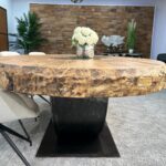 Massivholztisch aus Altholz Esszimmertisch Design Sky Island