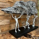 Skulptur Holzdeko Dekoration Unikat