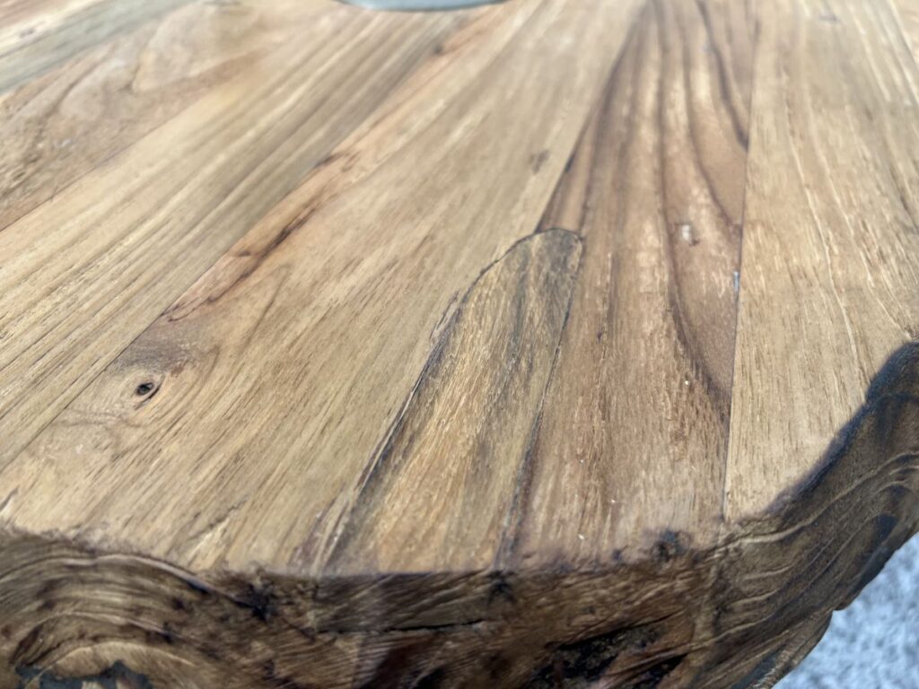 Moderner Couchtisch aus Massivholz Massivholz Couchtisch Fusion