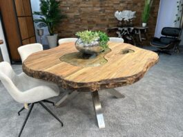 Einmalige Möbel aus Massivholz