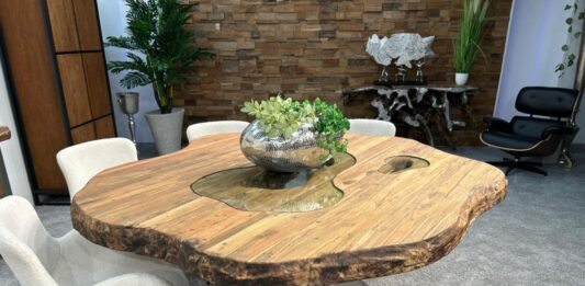 Meubles uniques en bois massif