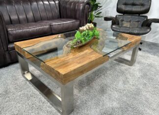 Rechteckige Couchtische mit Baumkante Beitrag Rechteckige Couchtische mit Baumkante