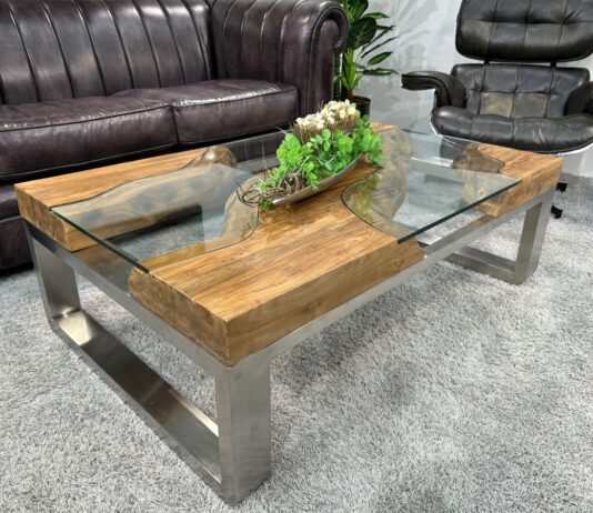 Rechteckige Couchtische mit Baumkante Beitrag Rechteckige Couchtische mit Baumkante