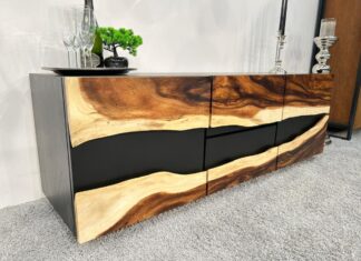 Sideboard Serie „Black Forest“ aus Altholz Beitrag Sideboard Serie Black Forest