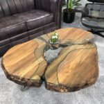 Nachhaltige Holztische aus recyceltem Holz Fjord