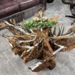 Besondere Tische aus Baumwurzeln Root