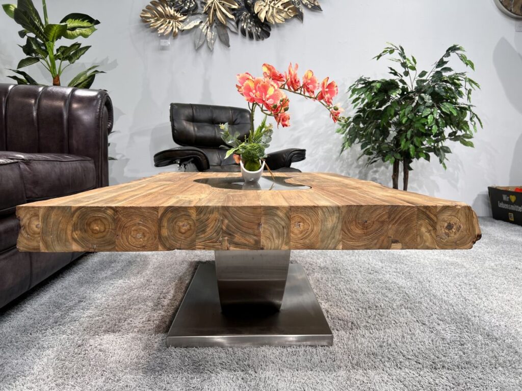 Couchtische aus Massivholz Couchtische aus Massivholz Deep Island
