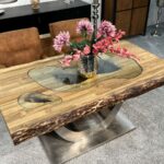 Design Holz Esstisch Deep Island