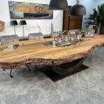 Nachhaltige Tische aus recyceltem Holz Fusion