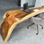 Suarholz Schreibtisch im Naturdesign