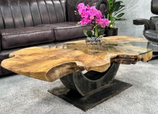 Besondere Massivholztische im natürlichen Design Besondere Massivholztische aus massivem Holz