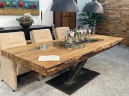 Dining tables in natural design: Craftsmanship meets wood Dining tables in natural design
