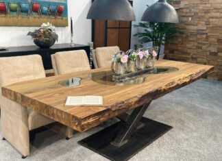 Esstische im Naturdesign: Handwerkskunst trifft auf Holz Esstische im Naturdesign