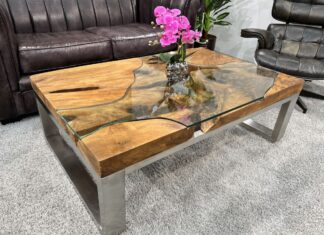 Wohnzimmertisch aus Holz „Natural Landscape“ Beitrag Wohnzimmertisch aus Holz Natural Landscape