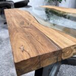 Couchtisch aus recyceltem Holz Elements