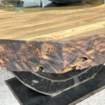 Esstisch aus massivem Holz Fusion