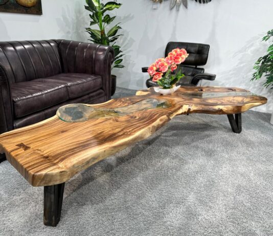 Mesas de madera maciza excepcionales en diseño natural Mesas de madera maciza excepcionales en diseño natural