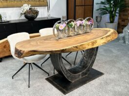 Tables à manger et tables basses uniques en bois massif Tables à manger et tables basses uniques en bois massif