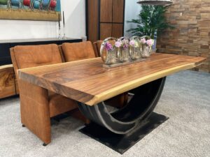 Unikat Esszimmertisch aus Holz Meridian