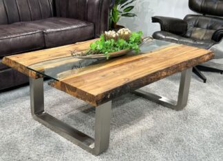 Massivholztisch Kombination „Old Elements“ Massivholztisch Kombination Old Elements