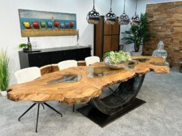 Die schönsten Massivholz-Esstische für große Familien Massivholz-Esstisch "Expression"