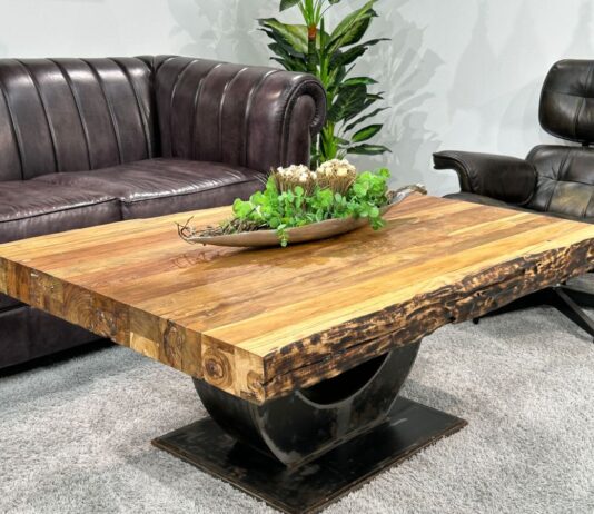 Bijzondere salontafels als blikvanger in de woonkamer Bijzondere salontafel Deep Island :: Het inrichtingsidee voor de woonkamer