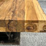 Design Wohnzimmertisch aus Holz