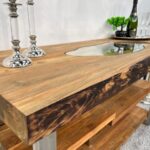 Massivholz Anrichte aus recyceltem Holz Venom