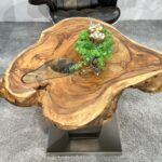 Massivholz Traum-Couchtisch Lakeside Suar