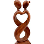 Massivholzmöbel Holzfigur