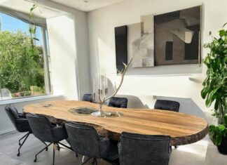 Massivholztisch – Welche Form passt zu mir? Massivholztisch mit organischer Form