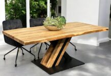 Esszimmertisch CANYON Esszimmertisch Canyon aus Akazie