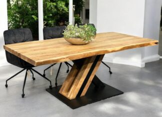 Esszimmertisch CANYON Esszimmertisch Canyon aus Akazie