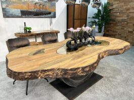 Beeindruckendes Esstisch Unikat „Fusion“ Esstisch Unikat Fusion