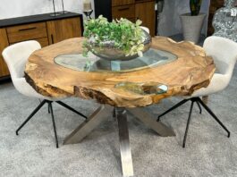 Extravaganter Esszimmertisch „Eternia Root“ Esszimmertisch und Couchtisch-Kollektion 2025