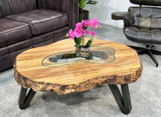 Wohnzimmerideen: Der Wohnzimmertisch „Atoll“ aus Holz Wohnzimmerideen aus Holz :: Der Wohnzimmertisch "Atoll"