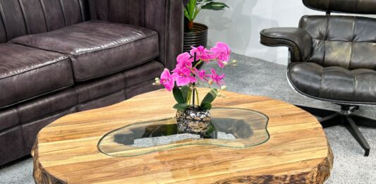 Wohnzimmerideen: Der Wohnzimmertisch „Atoll“ aus Holz Woonkamerideeën van hout :: De salontafel "Atoll"