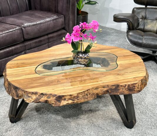 Wohnzimmerideen: Der Wohnzimmertisch „Atoll“ aus Holz Wohnzimmerideen aus Holz :: Der Wohnzimmertisch "Atoll"