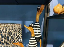 Holzenten, Enten aus Holz & Laufenten Holzente handgeschnitzt