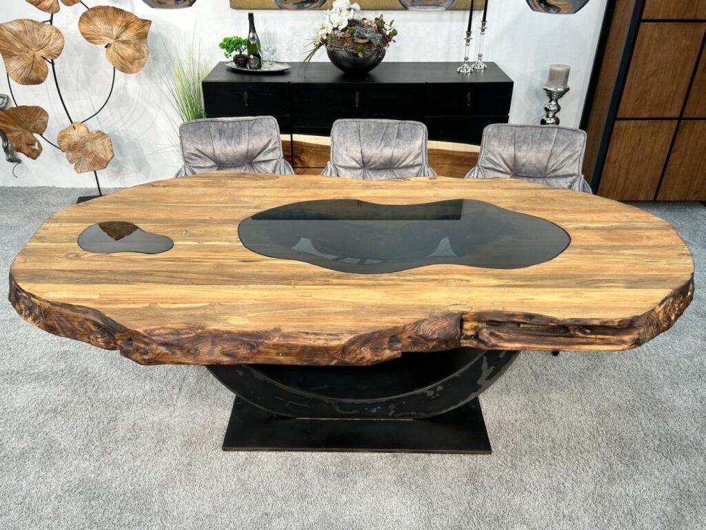 Esstisch Fusion Industrial ovale Form