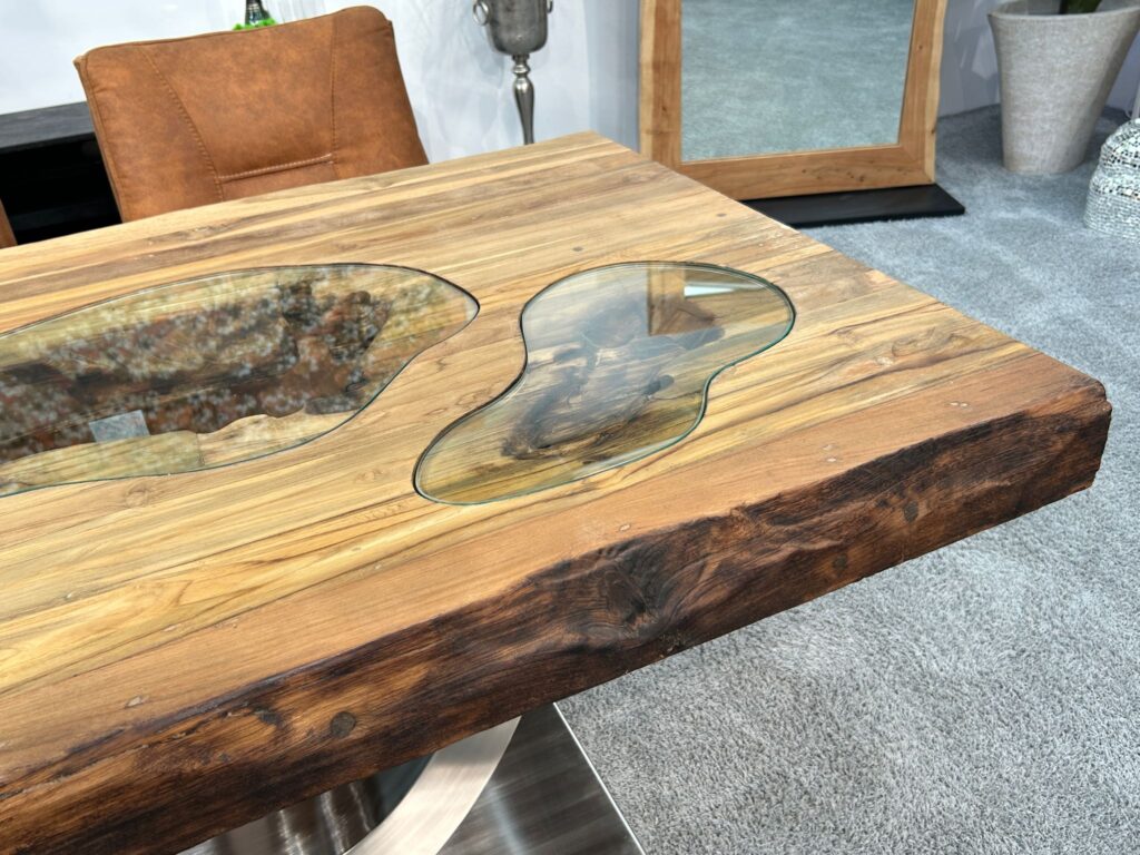 Altholz kombiniert mit modernem Design