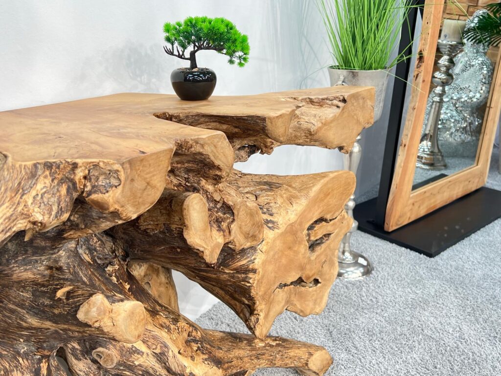 Sideboard aus Wurzelholz "Roots" 150 cm Massivholz Sideboard Wurzel