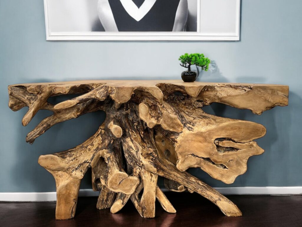 Einzigartige Holzmöbel von "Der Tischonkel" Sideboard aus Wurzelholz