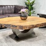 Massiver Wohnzimmertisch „Fusion“ – Altholz in Perfektion