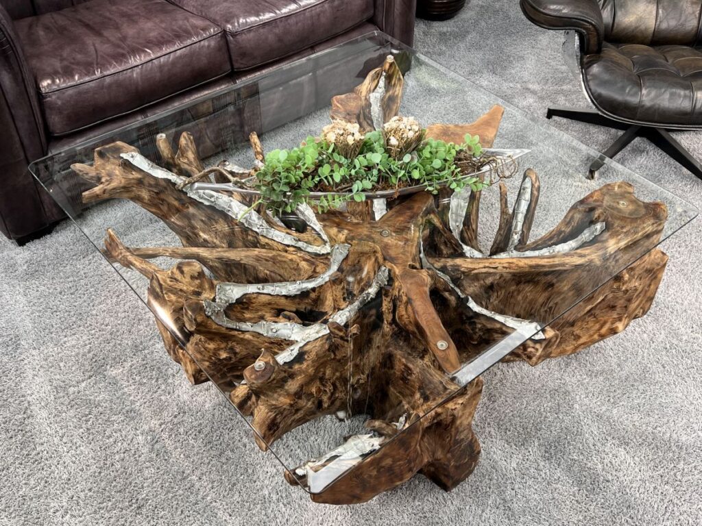 Couchtisch aus Baumwurzel ROOTS Couchtisch massive Wurzel