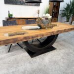 Massivholz Esstisch DEEP ISLAND 250 cm