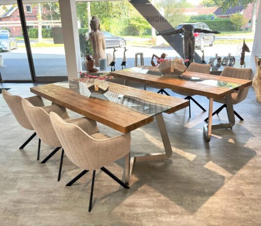 Esstisch 200 cm oder 220 cm? Was sind die Unterschiede? Was ist der unterschied zwischen einem 200 cm und einem 220 cm langen Esstisch?