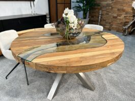 Runde Esstische aus Holz Runde Esstische